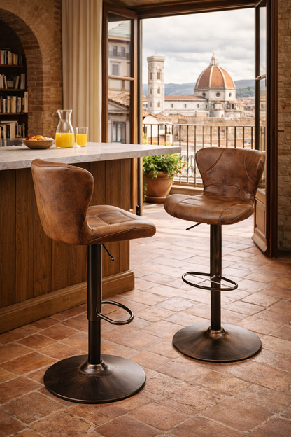 Chaise de bar Florence – Lot de 2