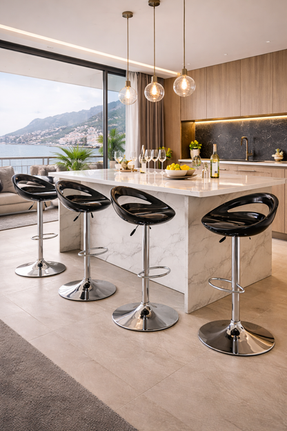 Chaise de bar Monaco – Lot de 2