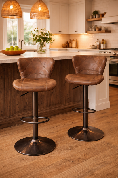 Chaise de bar Florence – Lot de 2