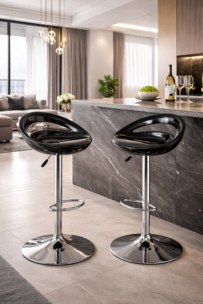 Chaise de bar Monaco – Lot de 2